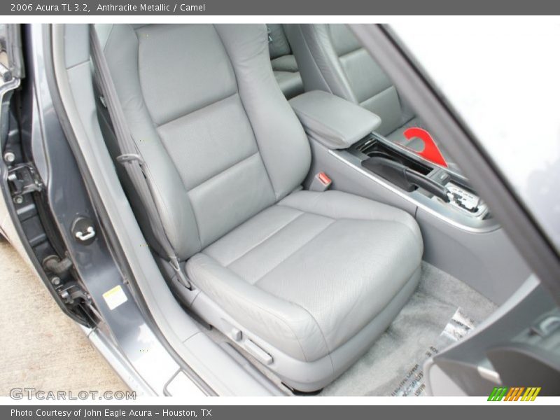Anthracite Metallic / Camel 2006 Acura TL 3.2