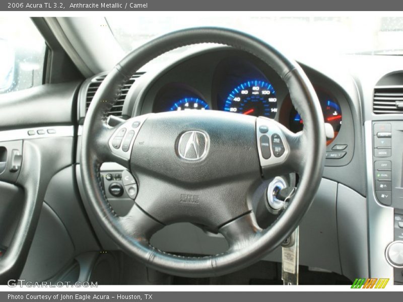 Anthracite Metallic / Camel 2006 Acura TL 3.2