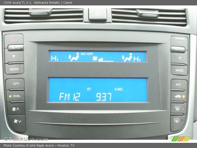 Anthracite Metallic / Camel 2006 Acura TL 3.2