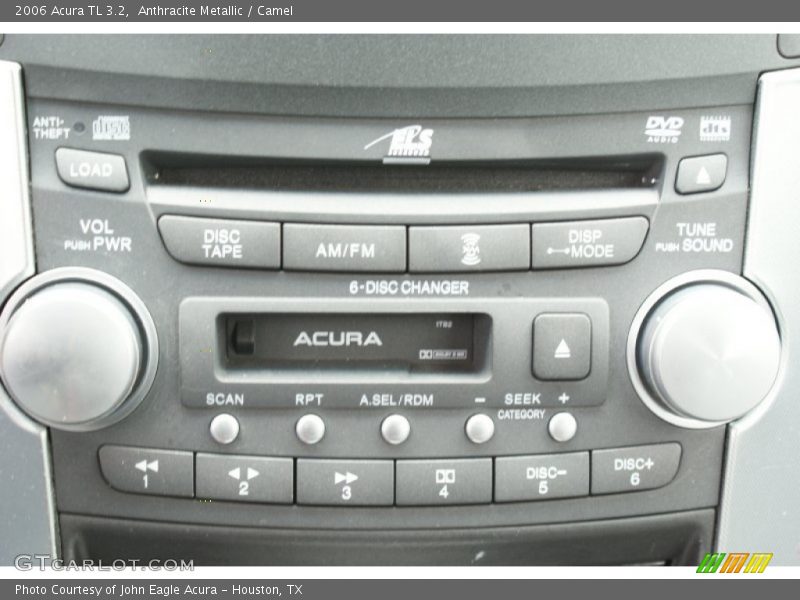 Anthracite Metallic / Camel 2006 Acura TL 3.2