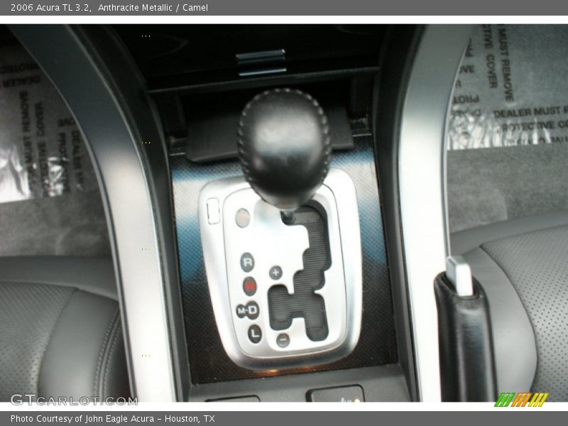 Anthracite Metallic / Camel 2006 Acura TL 3.2