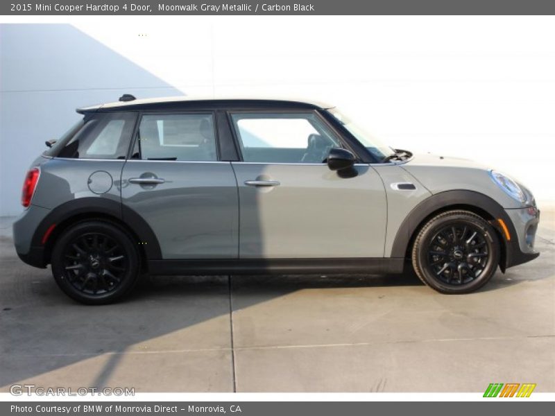 Moonwalk Gray Metallic / Carbon Black 2015 Mini Cooper Hardtop 4 Door