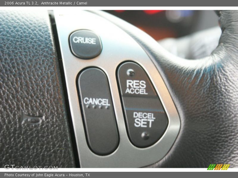 Anthracite Metallic / Camel 2006 Acura TL 3.2