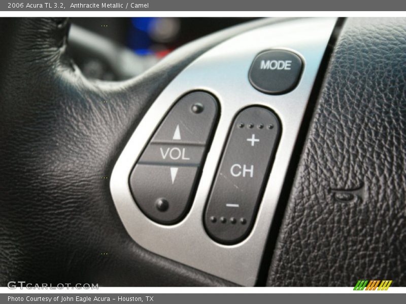 Anthracite Metallic / Camel 2006 Acura TL 3.2