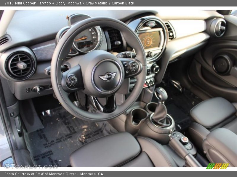 Moonwalk Gray Metallic / Carbon Black 2015 Mini Cooper Hardtop 4 Door
