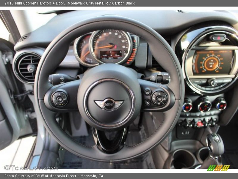 Moonwalk Gray Metallic / Carbon Black 2015 Mini Cooper Hardtop 4 Door
