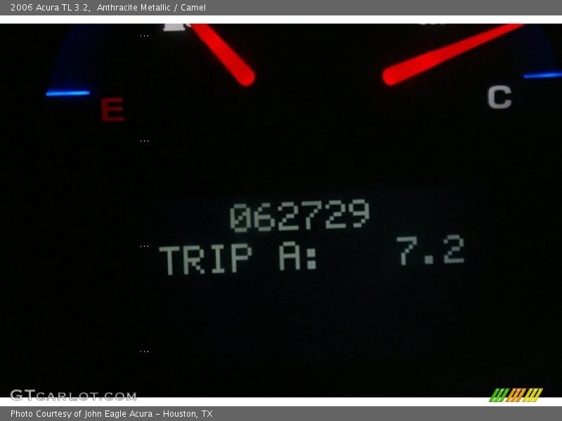 Anthracite Metallic / Camel 2006 Acura TL 3.2