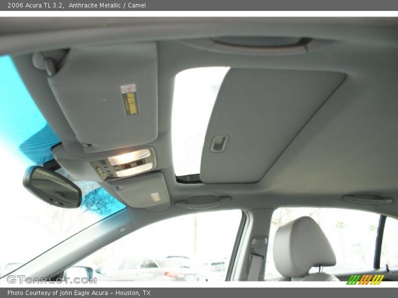 Anthracite Metallic / Camel 2006 Acura TL 3.2