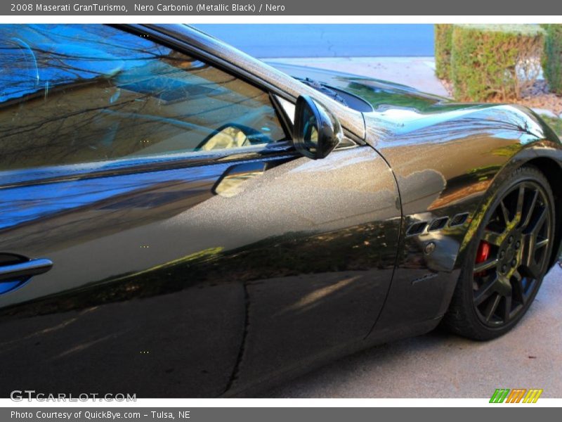 Nero Carbonio (Metallic Black) / Nero 2008 Maserati GranTurismo