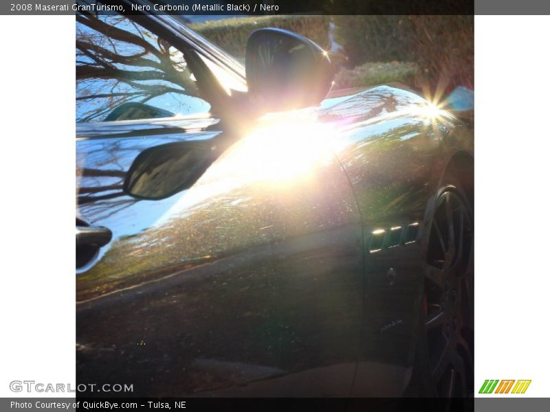 Nero Carbonio (Metallic Black) / Nero 2008 Maserati GranTurismo