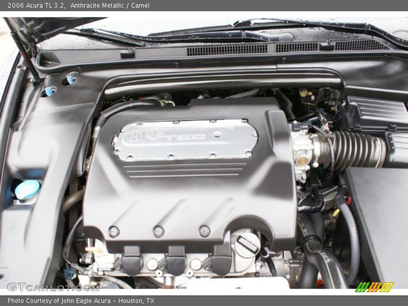 Anthracite Metallic / Camel 2006 Acura TL 3.2