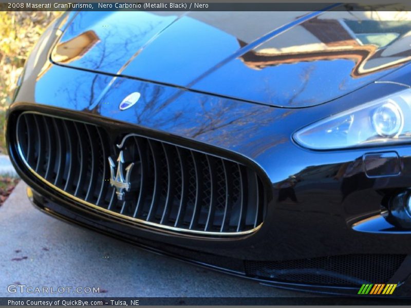 Nero Carbonio (Metallic Black) / Nero 2008 Maserati GranTurismo