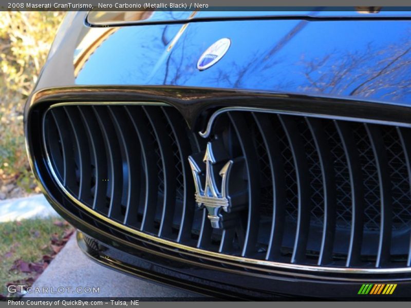 Nero Carbonio (Metallic Black) / Nero 2008 Maserati GranTurismo