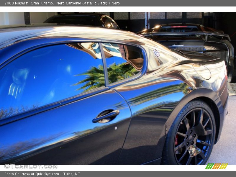 Nero Carbonio (Metallic Black) / Nero 2008 Maserati GranTurismo