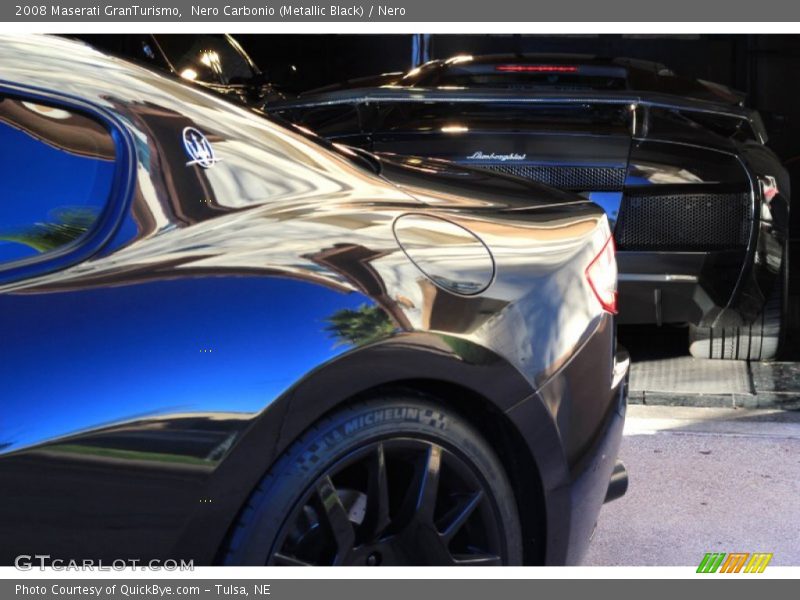 Nero Carbonio (Metallic Black) / Nero 2008 Maserati GranTurismo