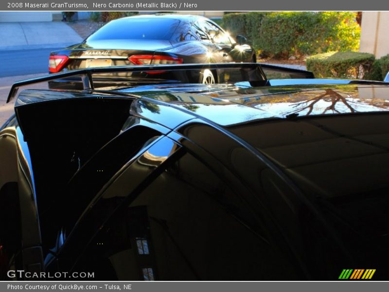 Nero Carbonio (Metallic Black) / Nero 2008 Maserati GranTurismo