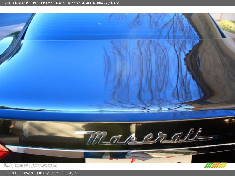 Nero Carbonio (Metallic Black) / Nero 2008 Maserati GranTurismo