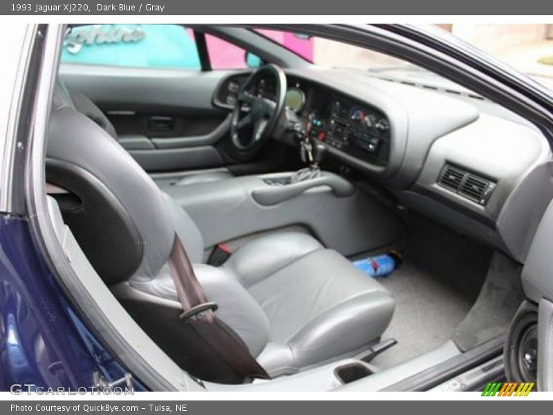 Dark Blue / Gray 1993 Jaguar XJ220