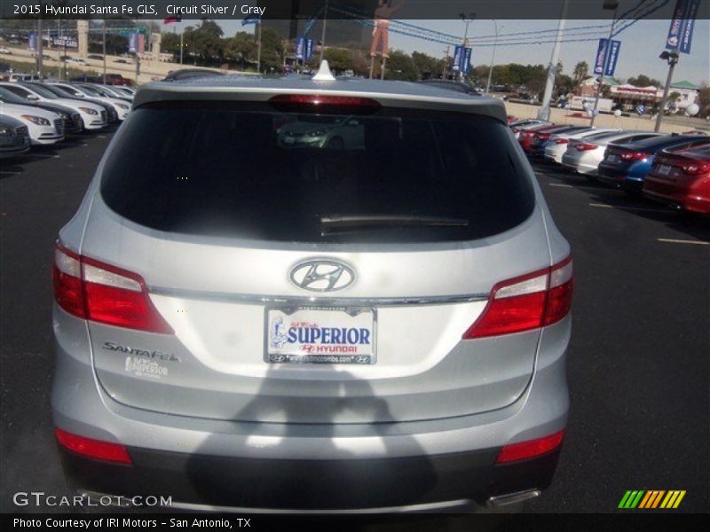 Circuit Silver / Gray 2015 Hyundai Santa Fe GLS