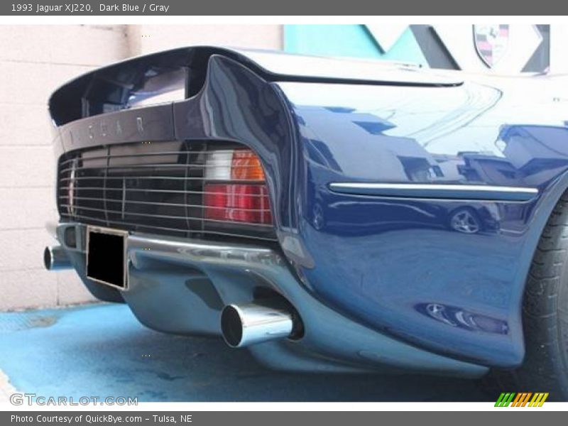 Dark Blue / Gray 1993 Jaguar XJ220