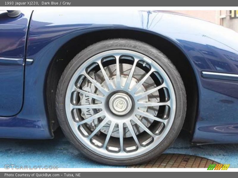 Dark Blue / Gray 1993 Jaguar XJ220