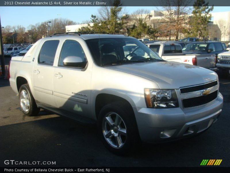 Silver Ice Metallic / Ebony 2013 Chevrolet Avalanche LS 4x4