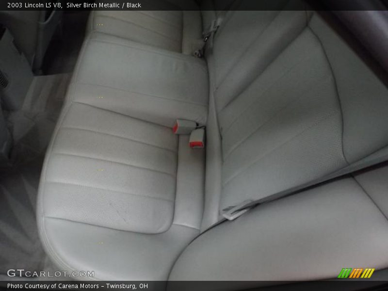 Silver Birch Metallic / Black 2003 Lincoln LS V8
