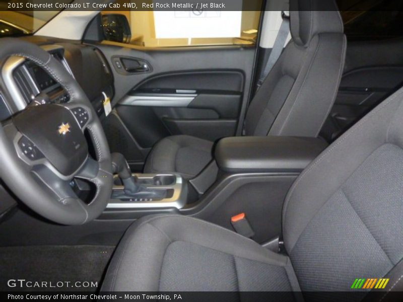 Red Rock Metallic / Jet Black 2015 Chevrolet Colorado LT Crew Cab 4WD