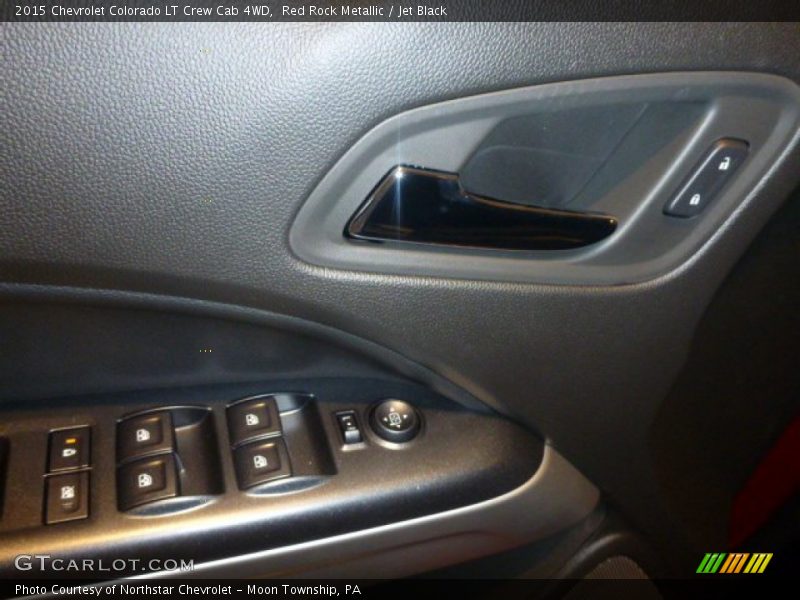 Red Rock Metallic / Jet Black 2015 Chevrolet Colorado LT Crew Cab 4WD