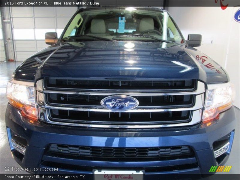 Blue Jeans Metallic / Dune 2015 Ford Expedition XLT