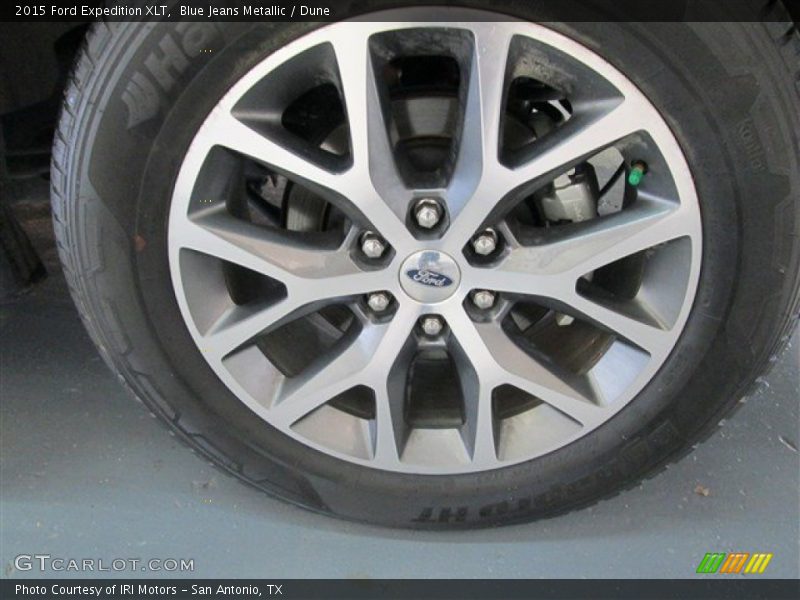 Blue Jeans Metallic / Dune 2015 Ford Expedition XLT