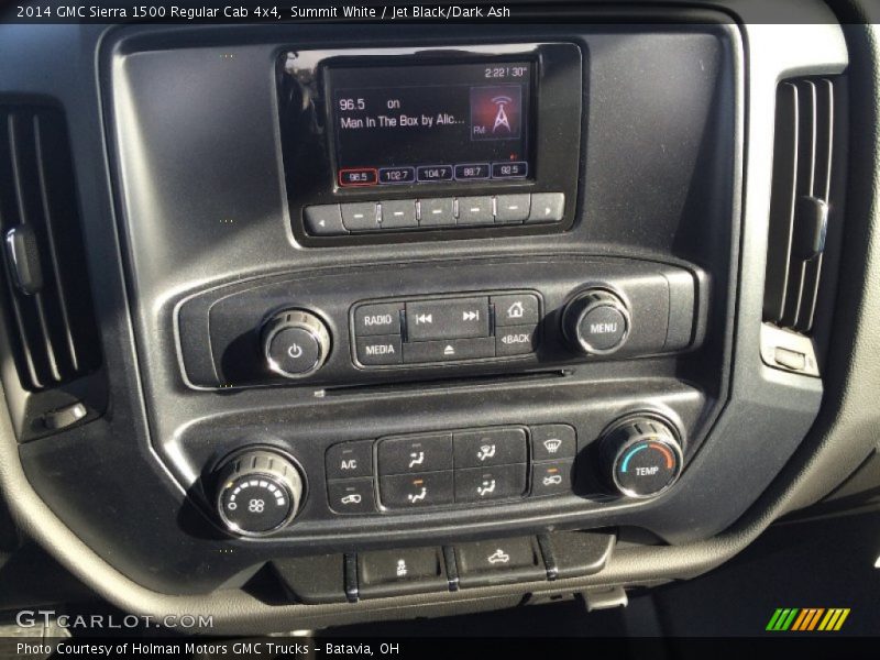 Summit White / Jet Black/Dark Ash 2014 GMC Sierra 1500 Regular Cab 4x4