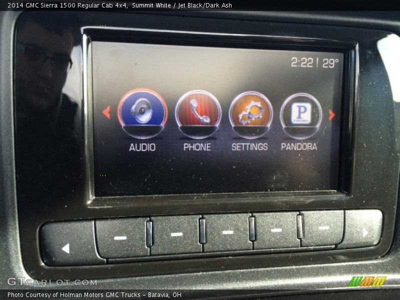 Summit White / Jet Black/Dark Ash 2014 GMC Sierra 1500 Regular Cab 4x4