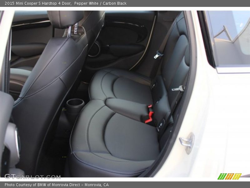 Pepper White / Carbon Black 2015 Mini Cooper S Hardtop 4 Door