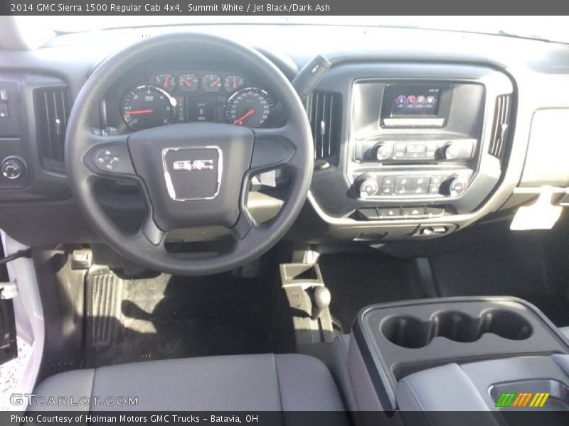 Summit White / Jet Black/Dark Ash 2014 GMC Sierra 1500 Regular Cab 4x4