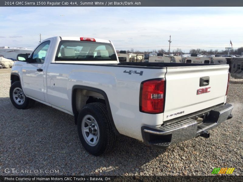 Summit White / Jet Black/Dark Ash 2014 GMC Sierra 1500 Regular Cab 4x4