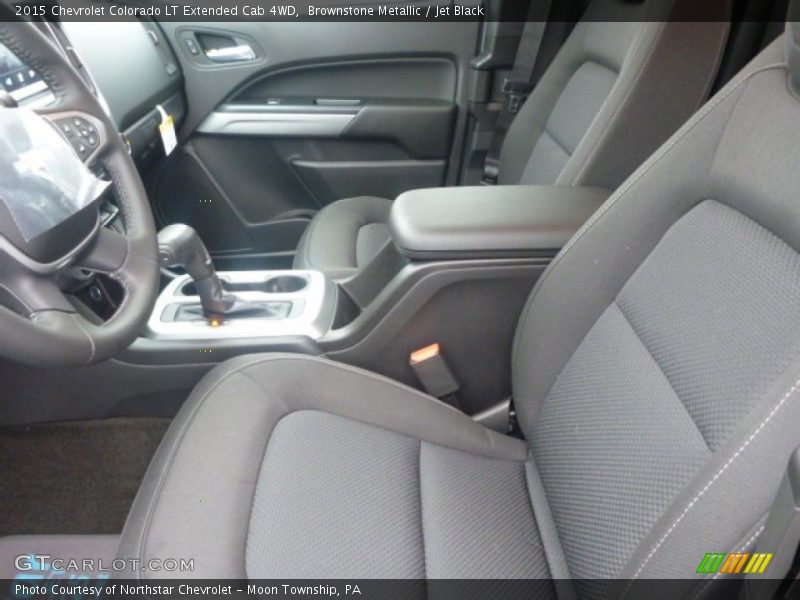 Brownstone Metallic / Jet Black 2015 Chevrolet Colorado LT Extended Cab 4WD