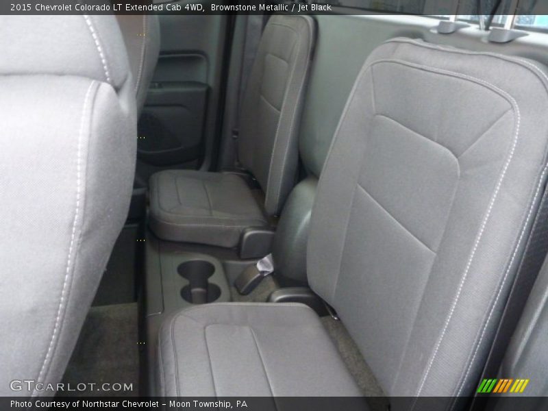Brownstone Metallic / Jet Black 2015 Chevrolet Colorado LT Extended Cab 4WD