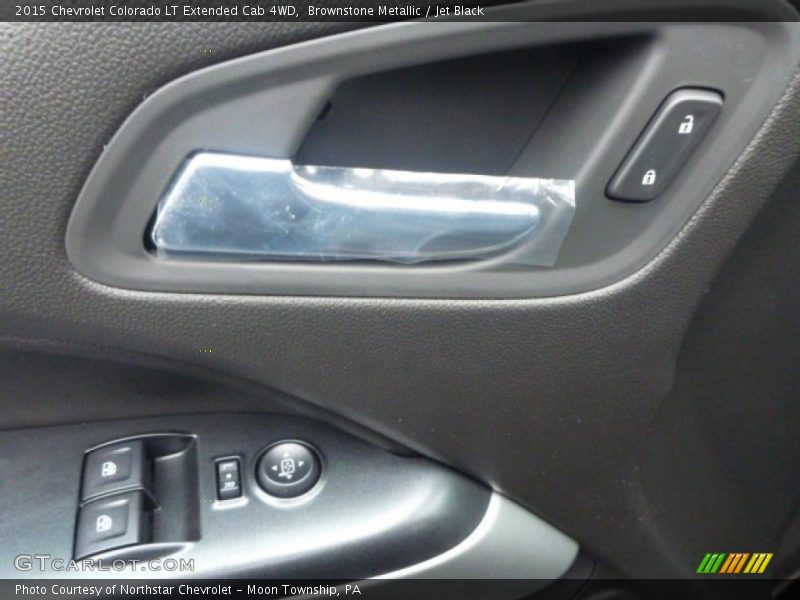 Brownstone Metallic / Jet Black 2015 Chevrolet Colorado LT Extended Cab 4WD
