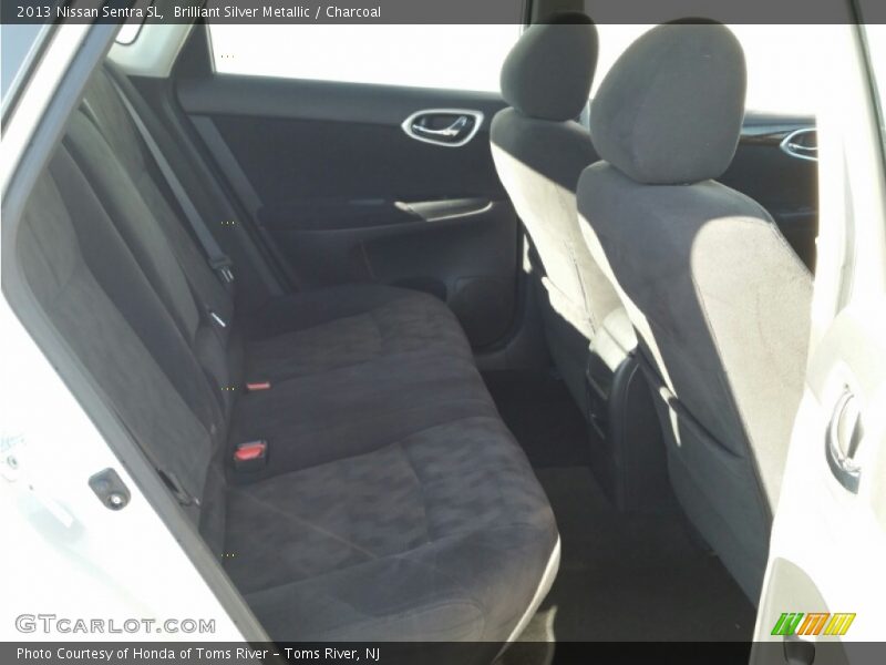 Brilliant Silver Metallic / Charcoal 2013 Nissan Sentra SL
