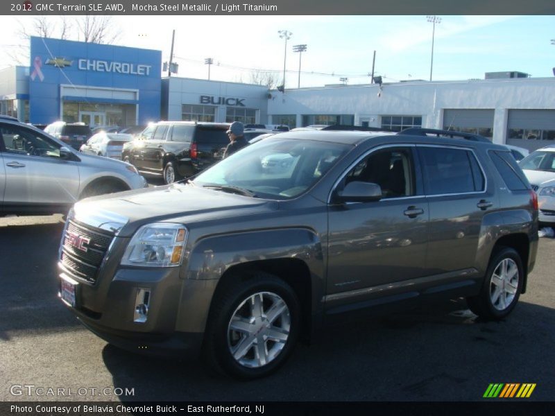 Mocha Steel Metallic / Light Titanium 2012 GMC Terrain SLE AWD