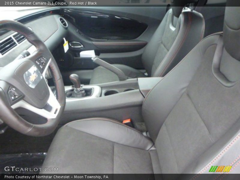 Red Hot / Black 2015 Chevrolet Camaro ZL1 Coupe