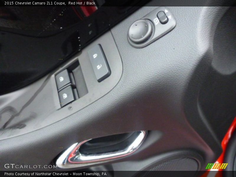 Red Hot / Black 2015 Chevrolet Camaro ZL1 Coupe