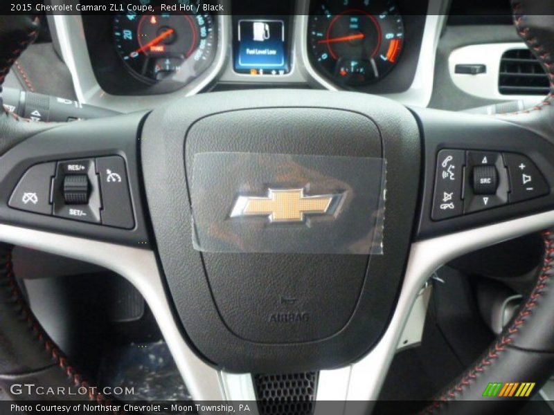 Red Hot / Black 2015 Chevrolet Camaro ZL1 Coupe