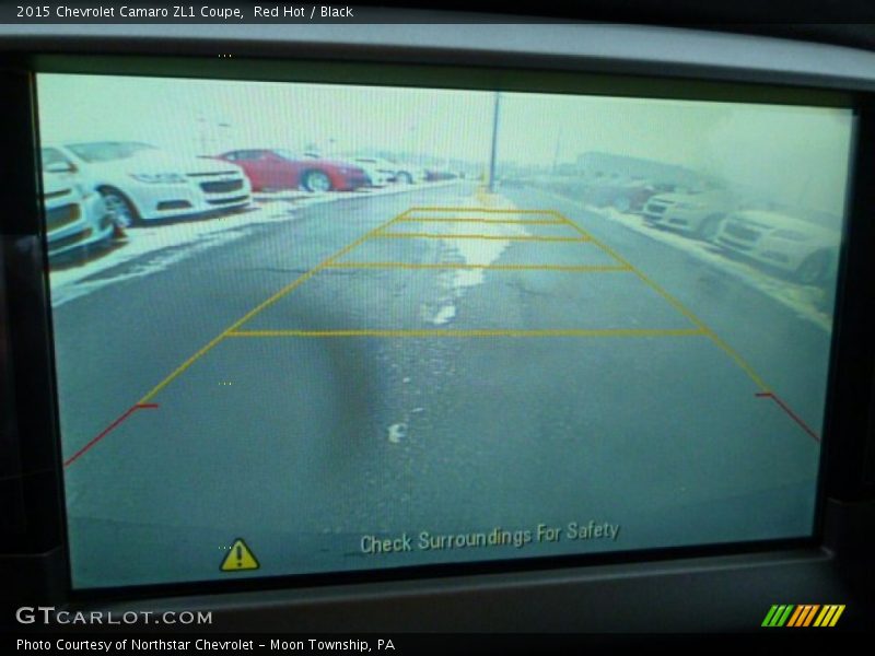Red Hot / Black 2015 Chevrolet Camaro ZL1 Coupe