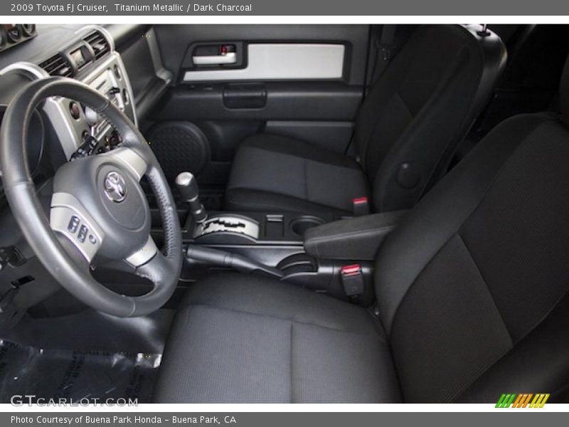 Titanium Metallic / Dark Charcoal 2009 Toyota FJ Cruiser