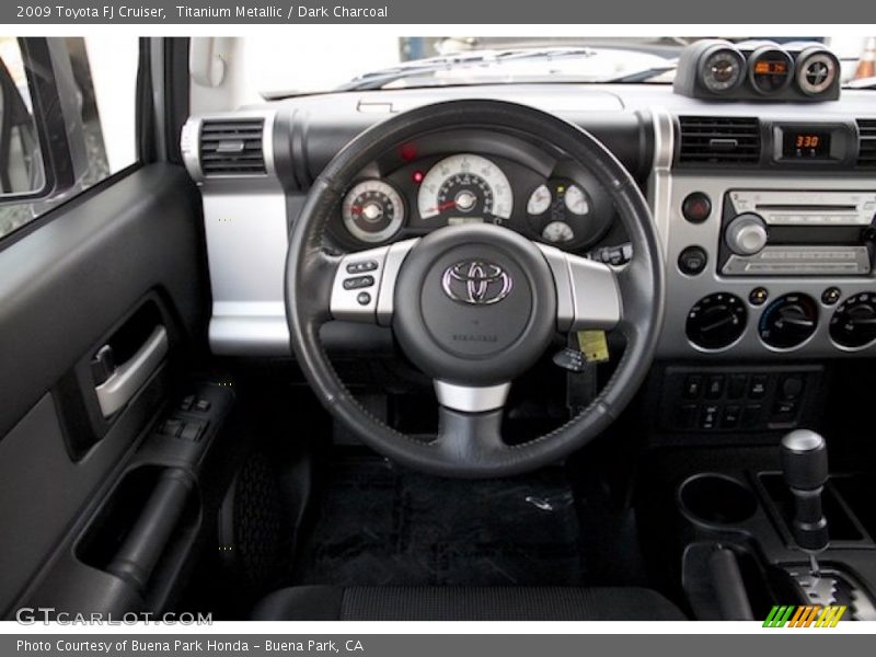 Titanium Metallic / Dark Charcoal 2009 Toyota FJ Cruiser