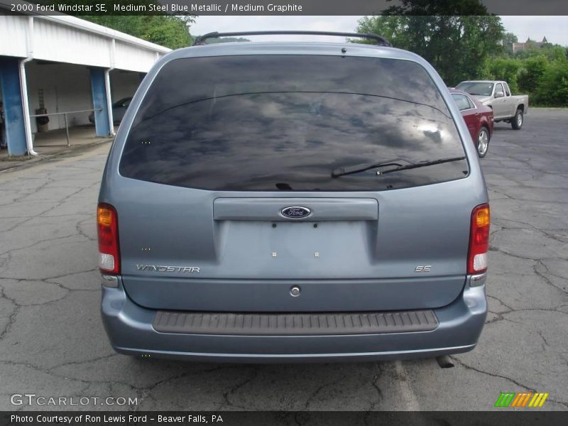 Medium Steel Blue Metallic / Medium Graphite 2000 Ford Windstar SE