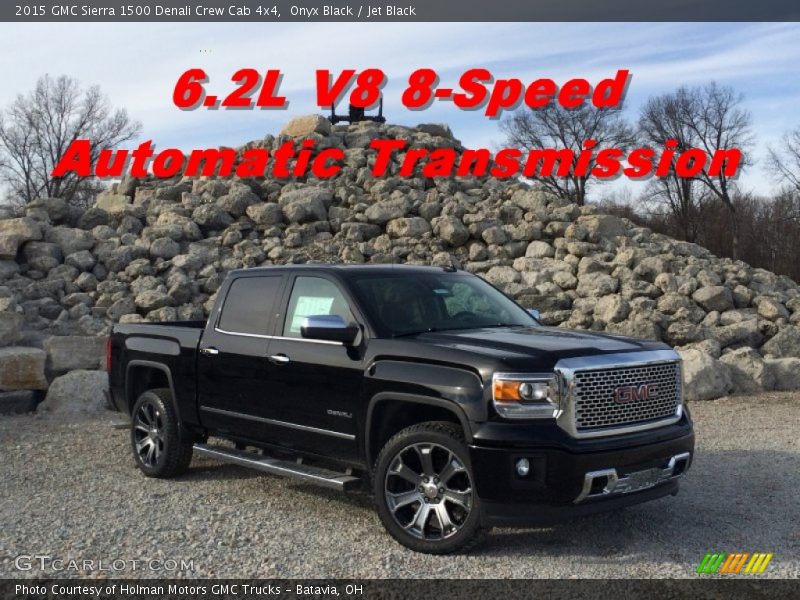 Onyx Black / Jet Black 2015 GMC Sierra 1500 Denali Crew Cab 4x4