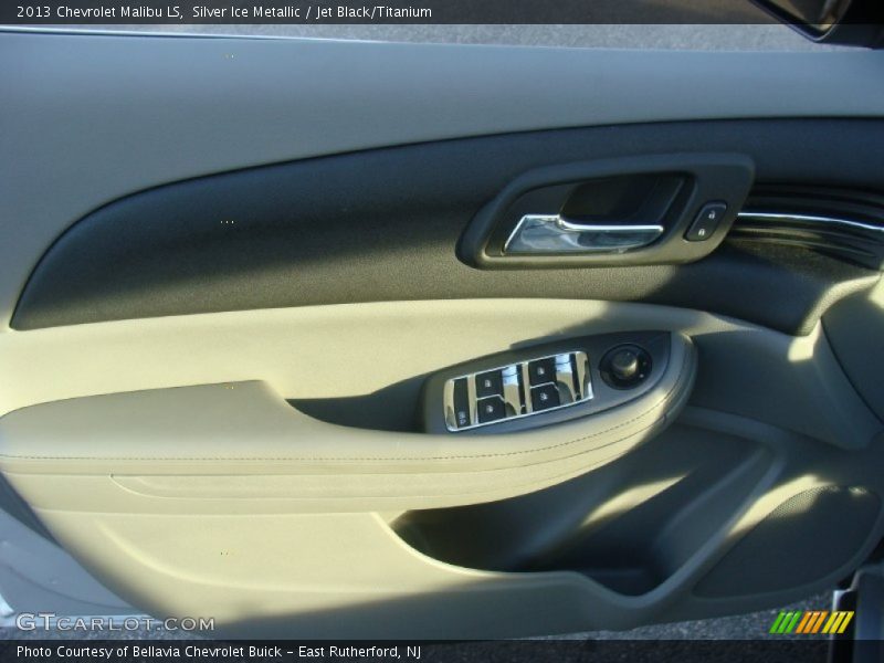 Silver Ice Metallic / Jet Black/Titanium 2013 Chevrolet Malibu LS